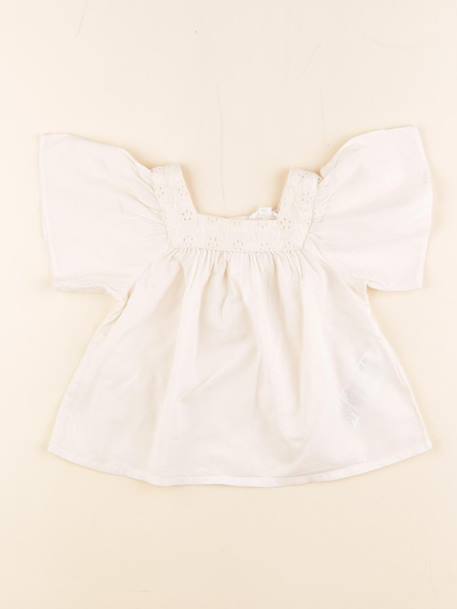 Blouse - 9 mois Beige 1 - vertbaudet enfant 