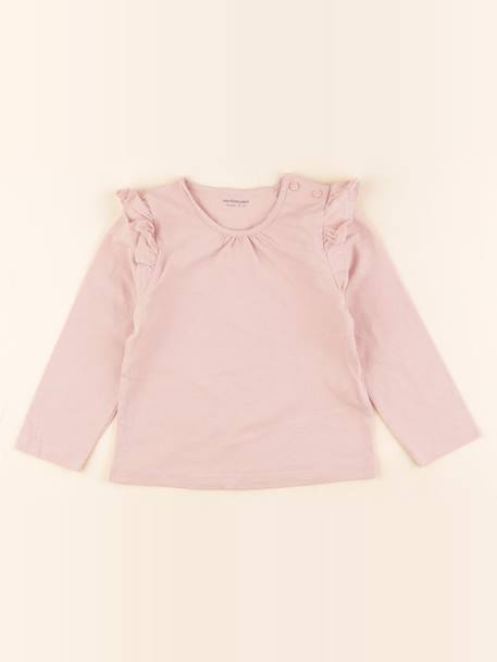 Tee-shirt - 18 mois Rose 1 - vertbaudet enfant 