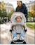 Poncho bébé groloudoux® ultra doux Gris 2 - vertbaudet enfant 