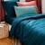 Housse de couette 1 personne pur coton bio Blanc+Bleu nuit+Ecru+Eucalyptus+Gris clair+Gris tourterelle+Rose nude+Terracotta 11 - vertbaudet enfant 