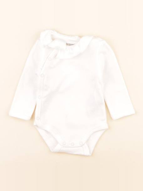 Body à col - 3 mois Beige 1 - vertbaudet enfant 