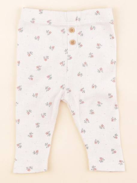 Legging - 3 mois Blanc 1 - vertbaudet enfant 