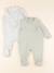 Lot de 2 pyjamas coton - 12 mois Vert 1 - vertbaudet enfant 
