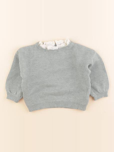 Pull - 9 mois Vert 1 - vertbaudet enfant 
