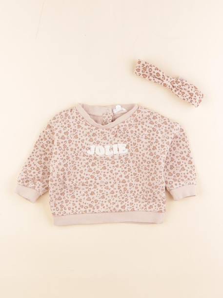 Sweat - 12 mois Rose 1 - vertbaudet enfant 