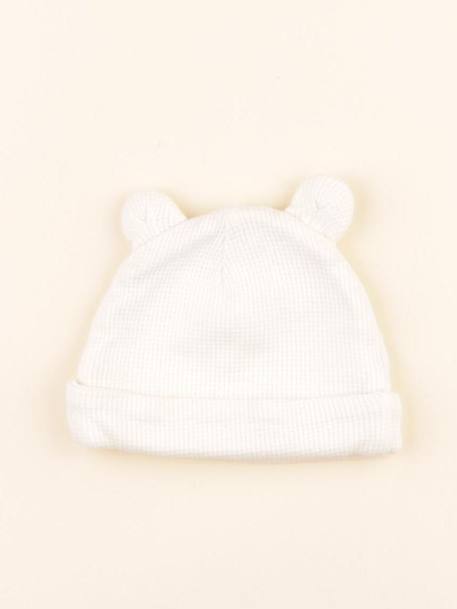 Bonnet - 0/1 mois Beige 1 - vertbaudet enfant 