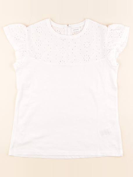Tee-shirt - 12 ans Blanc 1 - vertbaudet enfant 