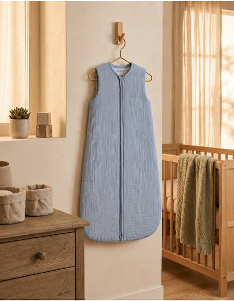 Gigoteuse 6-24m coton bio Bleu 2 - vertbaudet enfant 