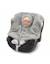 Poncho bébé groloudoux® ultra doux Gris 3 - vertbaudet enfant 