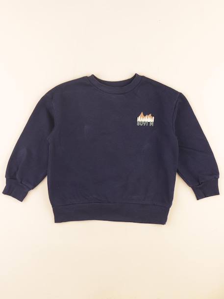 Sweat - 6 ans Bleu 1 - vertbaudet enfant 