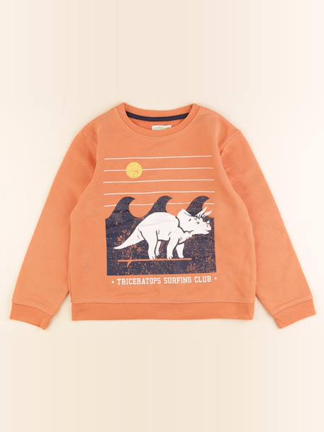 Sweat - 10 ans Orange 1 - vertbaudet enfant 