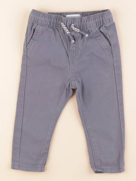Pantalon - 6 mois Bleu 1 - vertbaudet enfant 