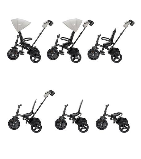 Poussette et tricycle bébé 2 en 1 windy Tinted gray+Vert minéral 4 - vertbaudet enfant 