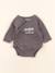 Body - 1 mois Gris 1 - vertbaudet enfant 