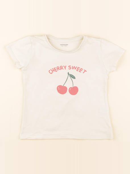 Tee-shirt - 4 ans Beige 1 - vertbaudet enfant 