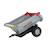 Remorque rollyhalfpipe simple essieu Gris 1 - vertbaudet enfant 