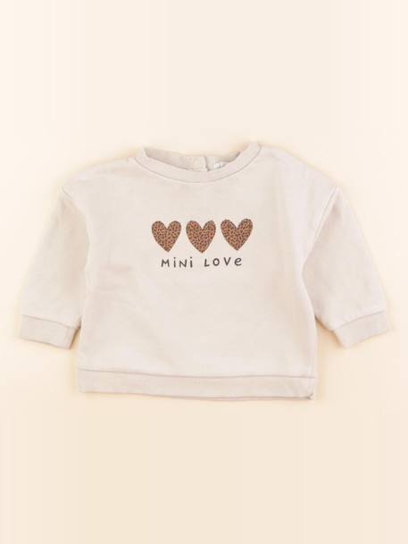 Sweat - 12 mois Marron 1 - vertbaudet enfant 