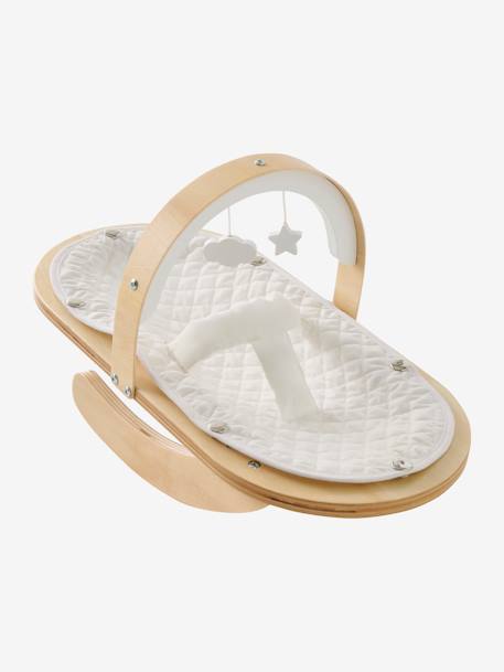 Transat poupon en bois FSC® blanc 8 - vertbaudet enfant 