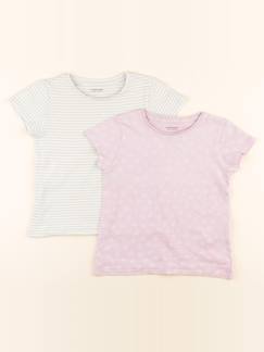 Seconde main-Fille-Lot de 2 tee-shirts - 4 ans