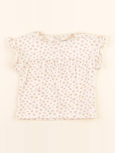 Tee-shirt - 18 mois Beige 1 - vertbaudet enfant 