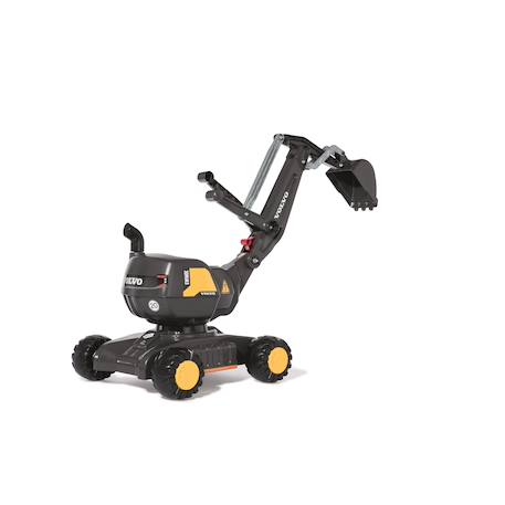 Rollydigger pelleteuse volvo ew160 Noir et jaune 1 - vertbaudet enfant 