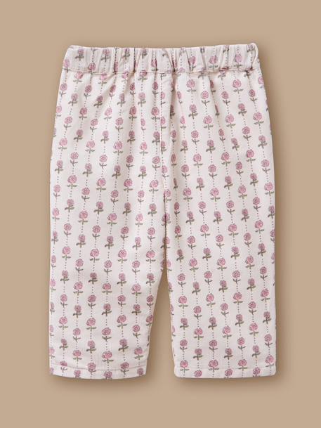 Pantalon en velours imprimé bébé Imprimé rosie 1 - vertbaudet enfant 
