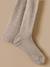Collants à côtes fille Blanc+Chocolat+Marine+Rose doux+Taupe+Vert anglais 13 - vertbaudet enfant 