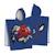 Cape de bain imprimée 100% coton, spiderman hero eyes Bleu 1 - vertbaudet enfant 