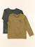 Lot de 2 tee-shirts - 6 ans Vert 1 - vertbaudet enfant 