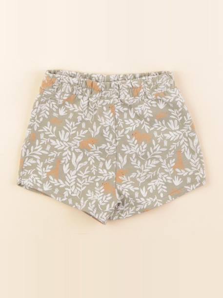 Short - 6 mois Blanc, vert 1 - vertbaudet enfant 
