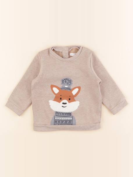 Sweat - 9 mois Marron 1 - vertbaudet enfant 