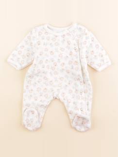 Seconde main-Fille-Pyjama velours - 0 mois