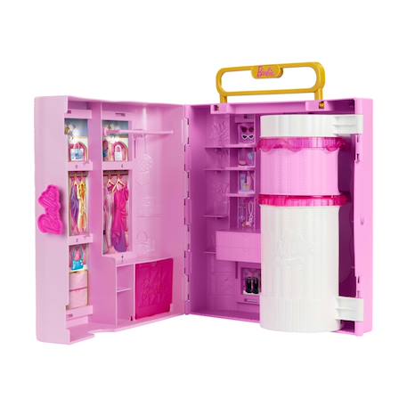 Barbie - armoire deluxe style Rose 4 - vertbaudet enfant 