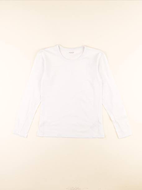 Maillot de corps - 10 ans Blanc 1 - vertbaudet enfant 