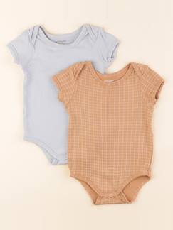 Seconde main-Garçon-Lot de 2 bodies en coton - 18 mois