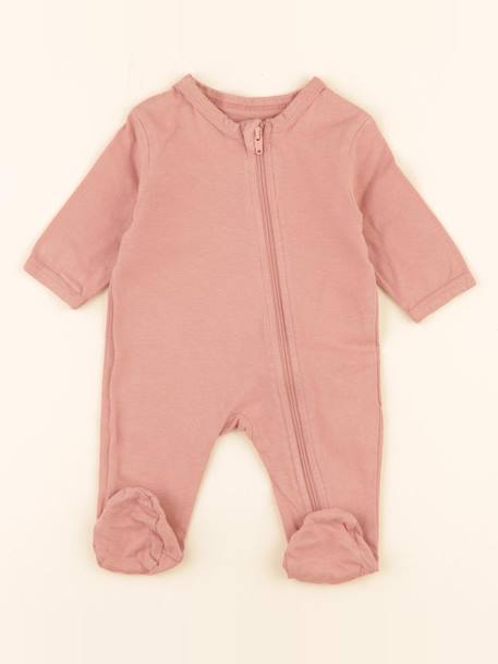 Pyjama coton - 1 mois Rose 1 - vertbaudet enfant 