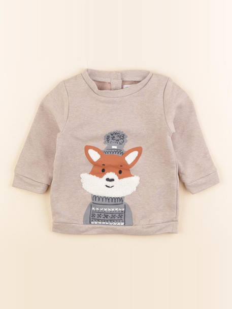 Sweat - 9 mois Beige 1 - vertbaudet enfant 