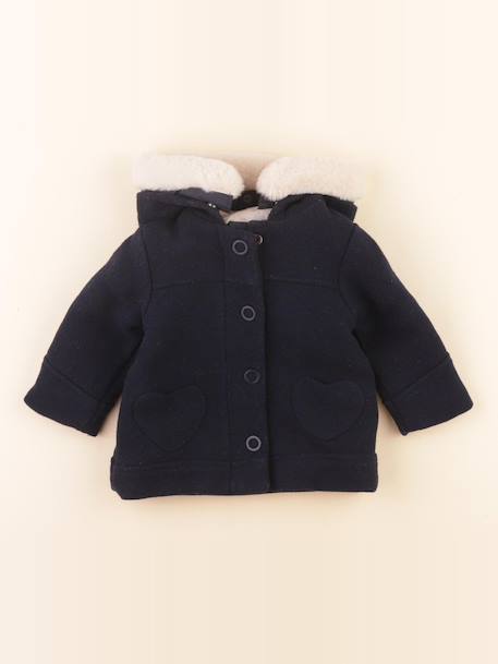 Manteau - 9 mois Bleu 1 - vertbaudet enfant 