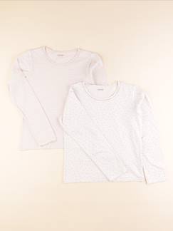 Seconde main-Fille-Lot de 2 maillots de corps - 10 ans