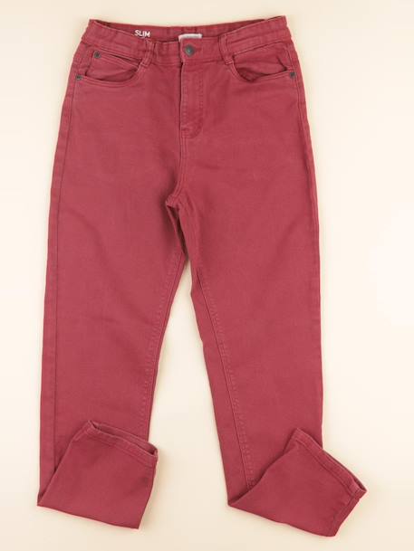 Jean - 12 ans Rouge 1 - vertbaudet enfant 