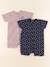 Lot de 2 pyjamas coton - 18 mois Bleu, rouge 1 - vertbaudet enfant 