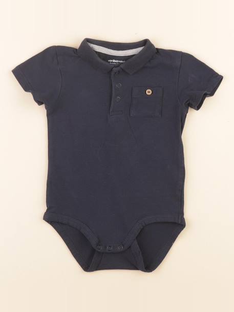 Body à col - 9 mois Bleu 1 - vertbaudet enfant 