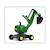 Pelleteuse excavatrice john deere. Vert 1 - vertbaudet enfant 