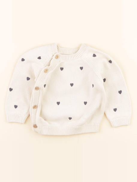 Pull - 9 mois Blanc, bleu 1 - vertbaudet enfant 