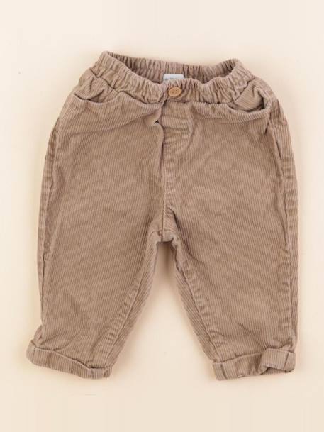 Pantalon - 6 mois Marron 1 - vertbaudet enfant 