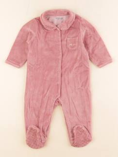 Seconde main-Fille-Pyjama velours - 9 mois