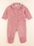 Pyjama velours - 9 mois Rose 1 - vertbaudet enfant 