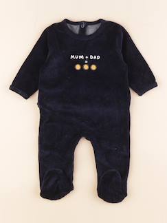 Seconde main-Fille-Pyjama velours - 6 mois