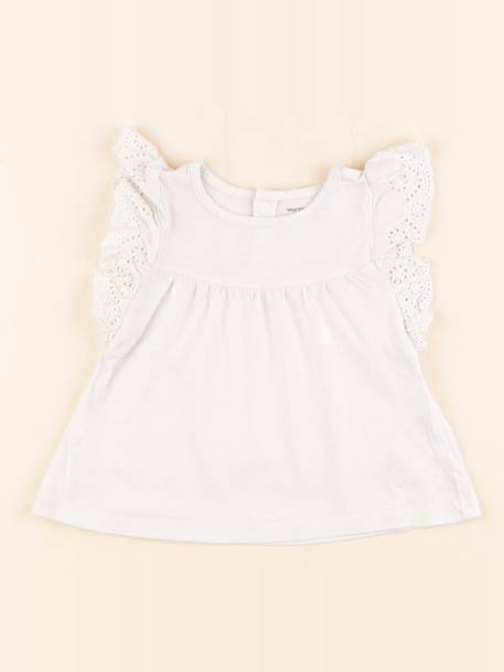 Tee-shirt - 9 mois Beige 1 - vertbaudet enfant 