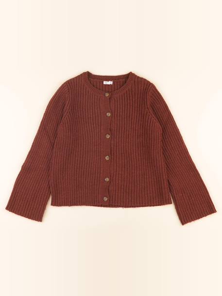 Gilet - 10 ans Marron 1 - vertbaudet enfant 